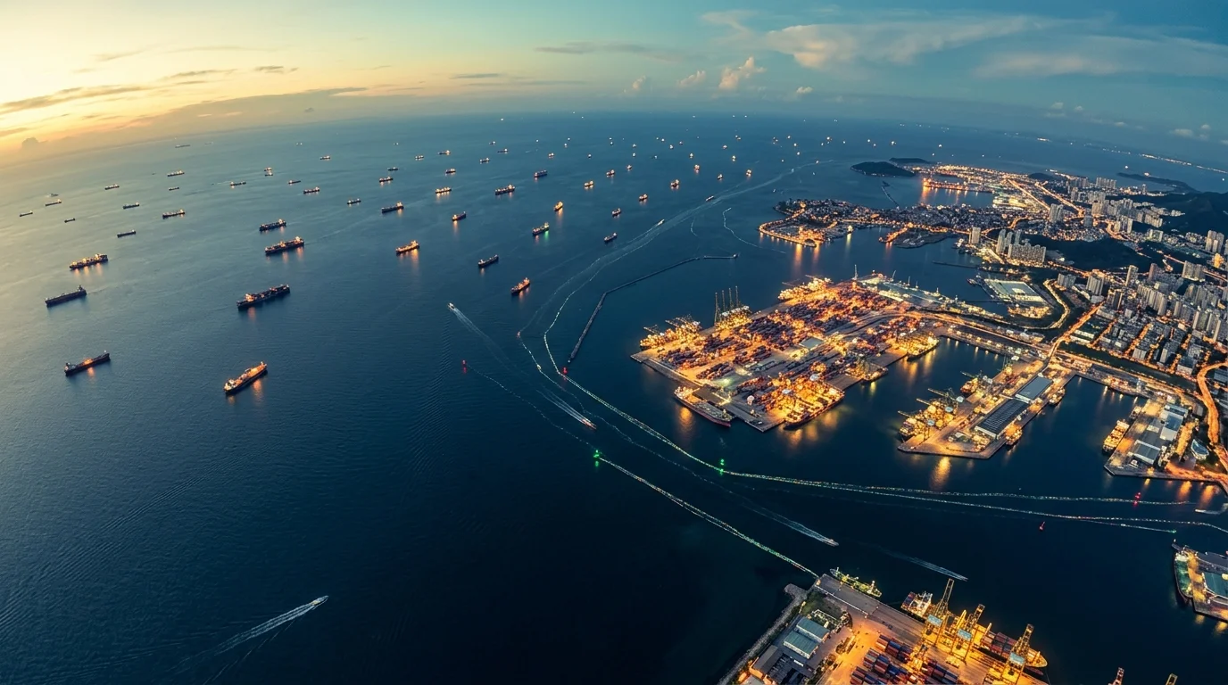 Navio cargueiro e operações internacionais de comércio exterior