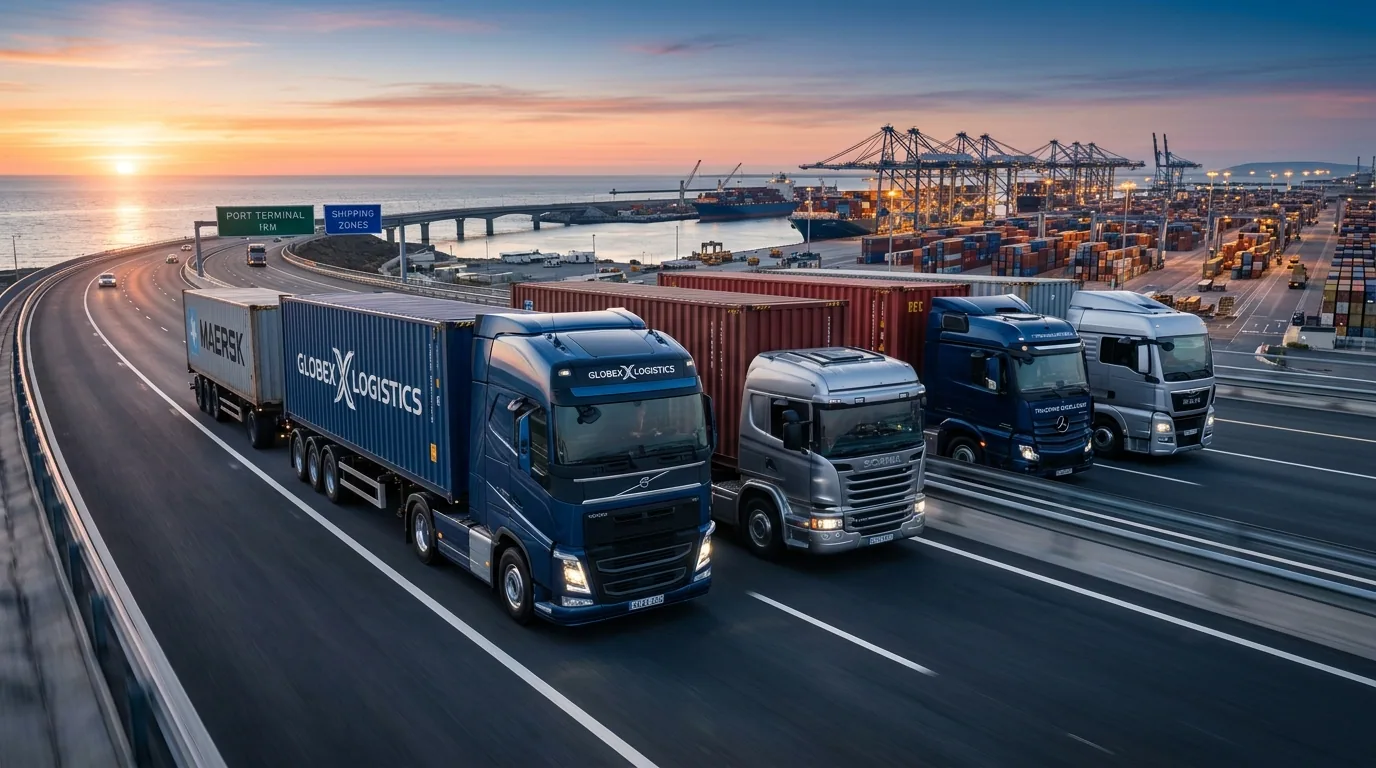 Transporte rodoviário de contêineres e trânsito aduaneiro DTA - ATTHOS COMEX